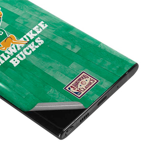 NBA Milwaukee Bucks Hardwood Classics Galaxy Note 10 Plus Skin