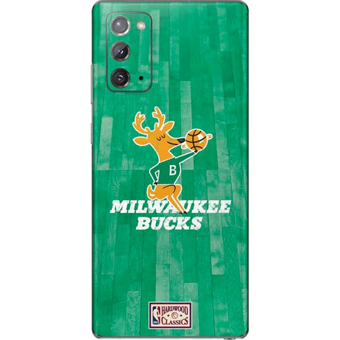 NBA Milwaukee Bucks Hardwood Classics Galaxy Note20 5G Skin