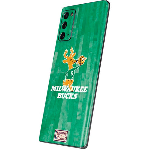 NBA Milwaukee Bucks Hardwood Classics Galaxy Note20 5G Skin