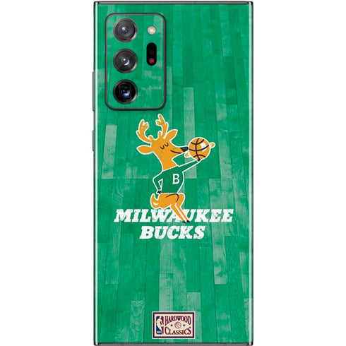 NBA Milwaukee Bucks Hardwood Classics Galaxy Note20 Ultra 5G Skin
