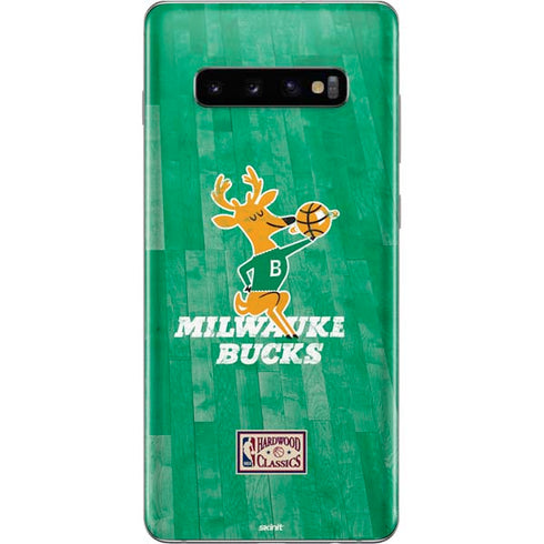 NBA Milwaukee Bucks Hardwood Classics Galaxy S10 Plus Skin