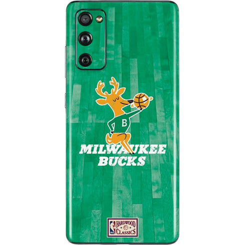 NBA Milwaukee Bucks Hardwood Classics Galaxy S20 Fan Edition Skin