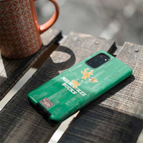 NBA Milwaukee Bucks Hardwood Classics Galaxy S20 Plus Pro Case