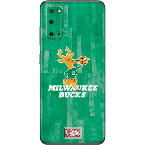 NBA Milwaukee Bucks Hardwood Classics Galaxy S20 Skin