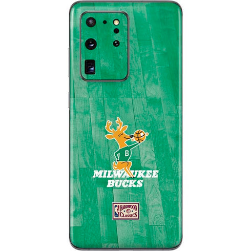 NBA Milwaukee Bucks Hardwood Classics Galaxy S20 Ultra 5G Skin