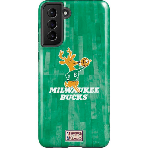 NBA Milwaukee Bucks Hardwood Classics Galaxy S21 Plus 5G Pro Case