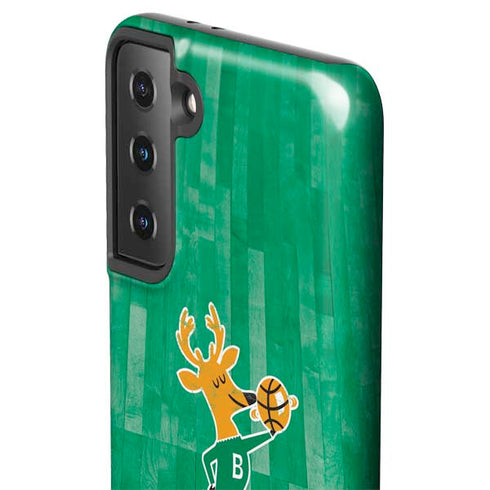 NBA Milwaukee Bucks Hardwood Classics Galaxy S21 Plus 5G Pro Case