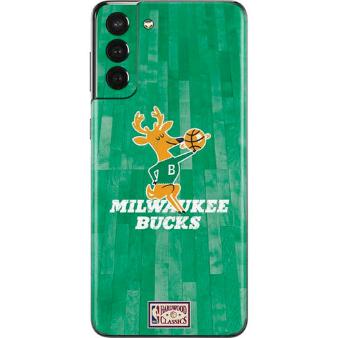 NBA Milwaukee Bucks Hardwood Classics Galaxy S21 Plus 5G Skin