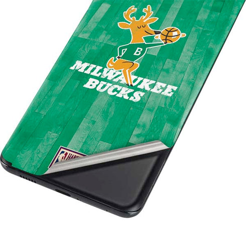 NBA Milwaukee Bucks Hardwood Classics Galaxy S21 Ultra 5G Skin