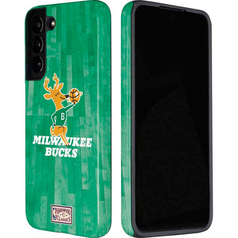 NBA Milwaukee Bucks Hardwood Classics Galaxy S22 Plus Pro Case