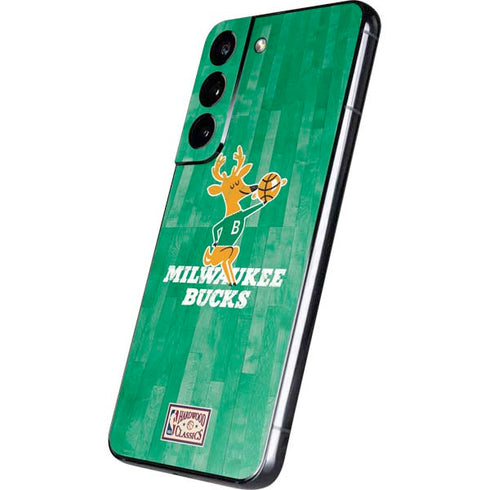 NBA Milwaukee Bucks Hardwood Classics Galaxy S22 Skin