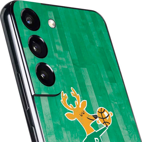 NBA Milwaukee Bucks Hardwood Classics Galaxy S22 Skin