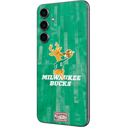 NBA Milwaukee Bucks Hardwood Classics Galaxy S23 FE Skin