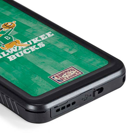 NBA Milwaukee Bucks Hardwood Classics Galaxy S23 Plus Waterproof Case
