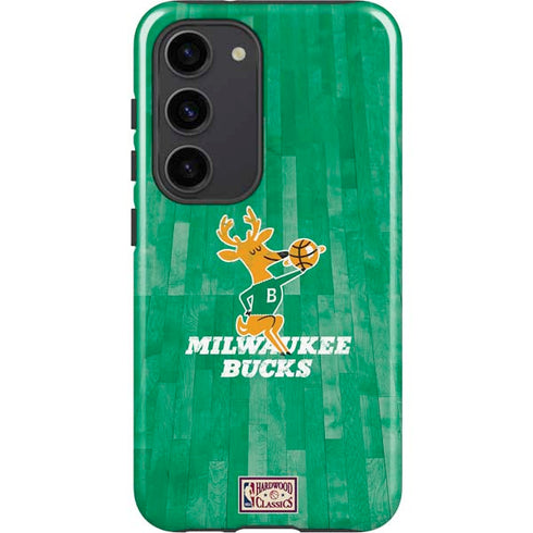 NBA Milwaukee Bucks Hardwood Classics Galaxy S23 Pro Case