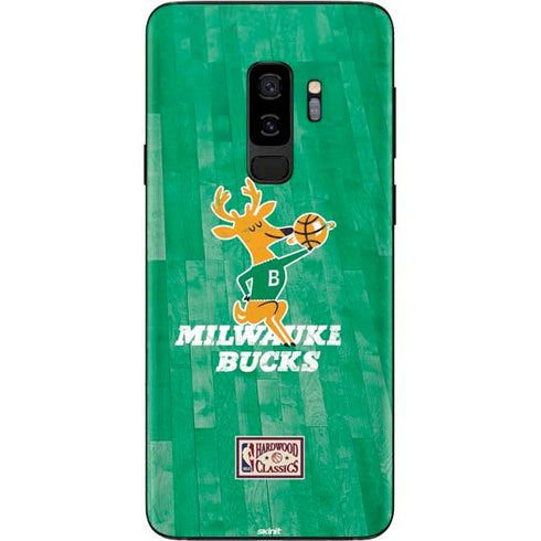 NBA Milwaukee Bucks Hardwood Classics Galaxy S9 Plus Skin
