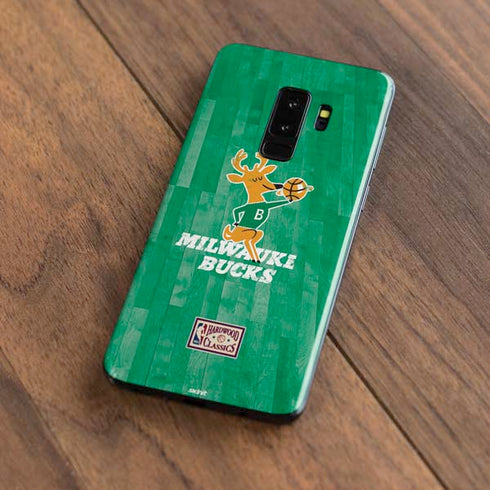 NBA Milwaukee Bucks Hardwood Classics Galaxy S9 Plus Skin