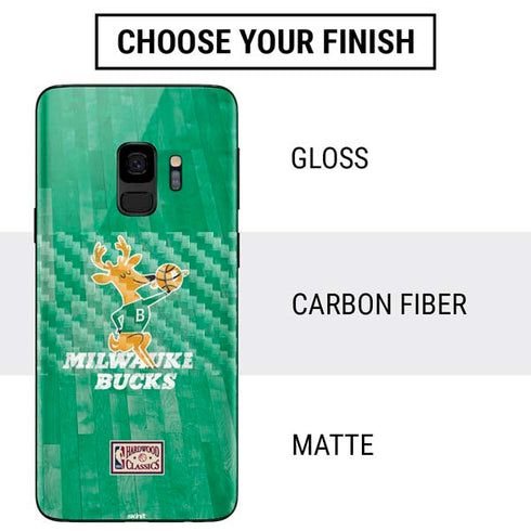 NBA Milwaukee Bucks Hardwood Classics Galaxy S9 Skin