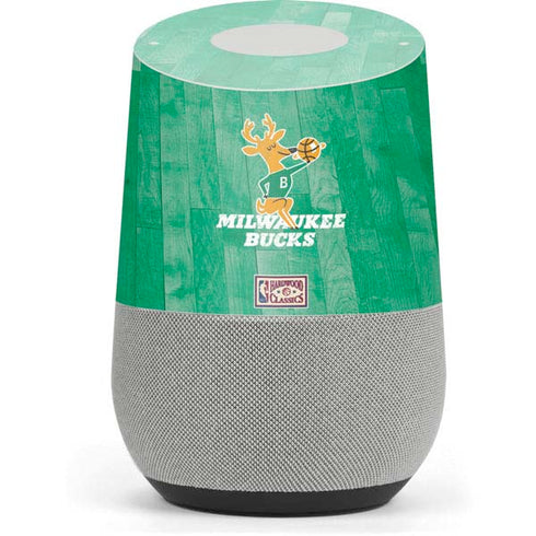 NBA Milwaukee Bucks Hardwood Classics Google Home Skin