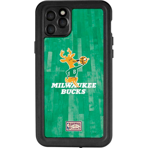 NBA Milwaukee Bucks Hardwood Classics iPhone 11 Pro Max Waterproof Case