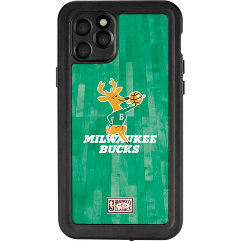 NBA Milwaukee Bucks Hardwood Classics iPhone 11 Pro Waterproof Case