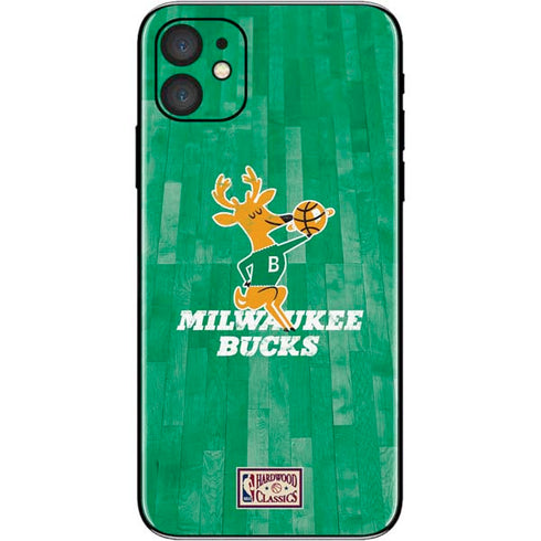 NBA Milwaukee Bucks Hardwood Classics iPhone 11 Skin