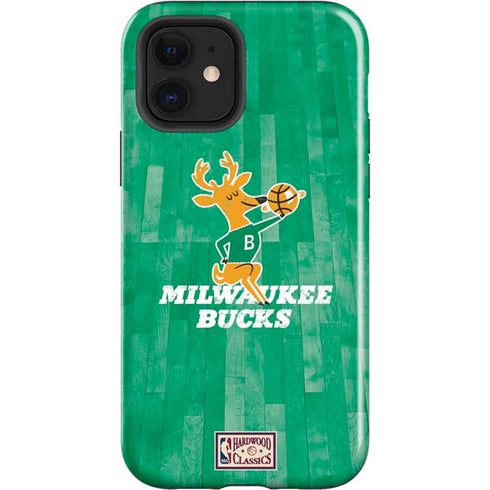 NBA Milwaukee Bucks Hardwood Classics iPhone 12 Impact Case