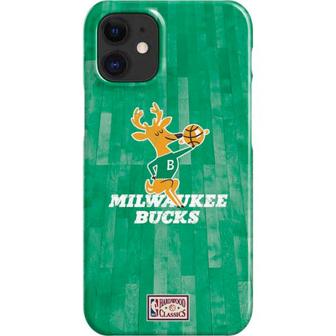NBA Milwaukee Bucks Hardwood Classics iPhone 12 Mini Lite Case