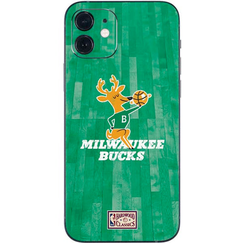 NBA Milwaukee Bucks Hardwood Classics iPhone 12 Mini Skin