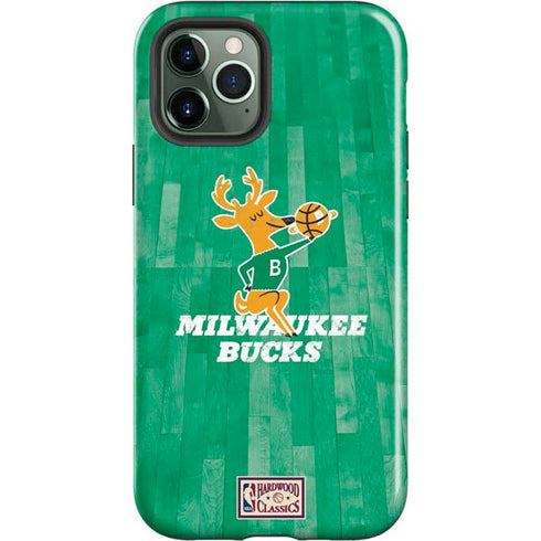 NBA Milwaukee Bucks Hardwood Classics iPhone 12 Pro Impact Case