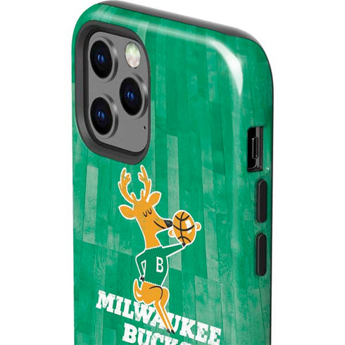NBA Milwaukee Bucks Hardwood Classics iPhone 12 Pro Impact Case