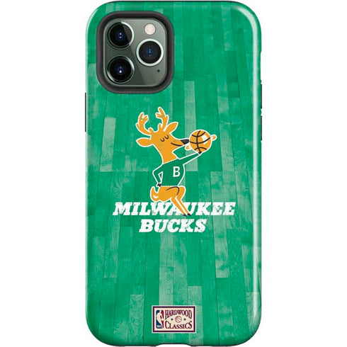 NBA Milwaukee Bucks Hardwood Classics iPhone 12 Pro Max Impact Case
