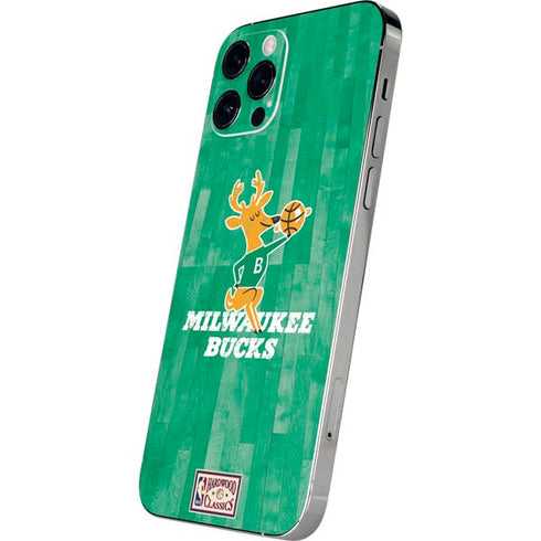 NBA Milwaukee Bucks Hardwood Classics iPhone 12 Pro Skin