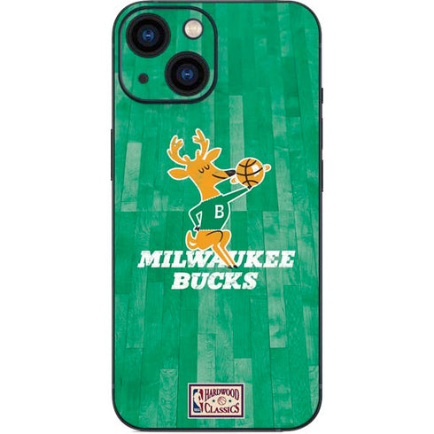 NBA Milwaukee Bucks Hardwood Classics iPhone 13 Mini Skin