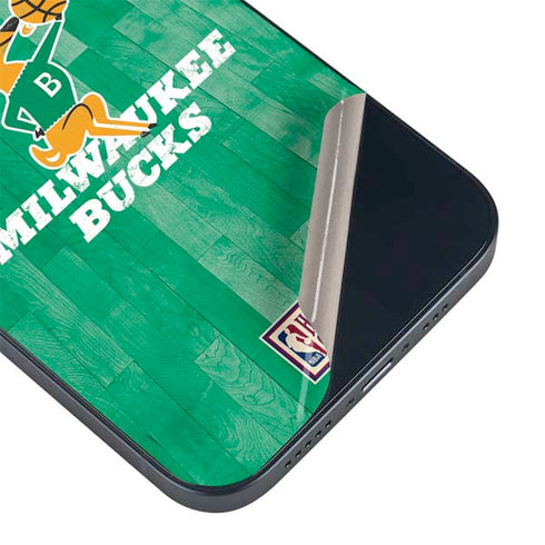 NBA Milwaukee Bucks Hardwood Classics iPhone 15 Plus Skin
