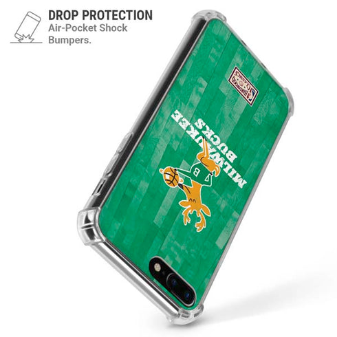 NBA Milwaukee Bucks Hardwood Classics iPhone 7/8 Plus Clear Case