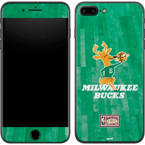 NBA Milwaukee Bucks Hardwood Classics iPhone 8 Plus Skin