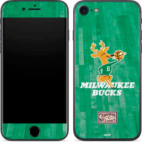 NBA Milwaukee Bucks Hardwood Classics iPhone 8 Skin