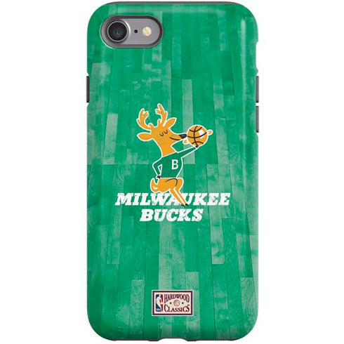 NBA Milwaukee Bucks Hardwood Classics iPhone SE (2nd & 3rd Gen) Pro Case