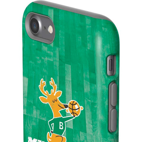 NBA Milwaukee Bucks Hardwood Classics iPhone SE (2nd & 3rd Gen) Pro Case