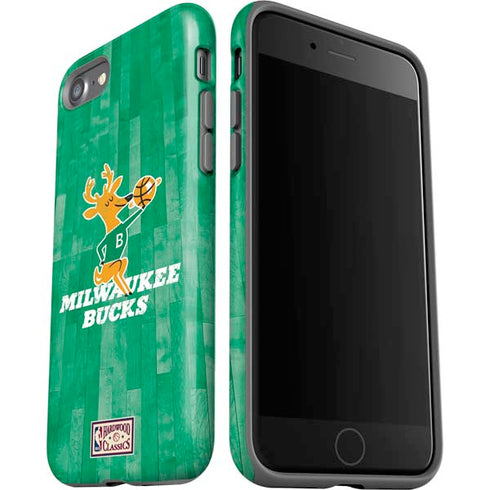 NBA Milwaukee Bucks Hardwood Classics iPhone SE (2nd & 3rd Gen) Pro Case