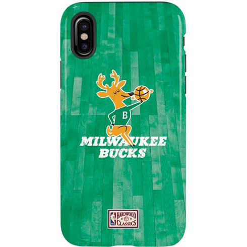 NBA Milwaukee Bucks Hardwood Classics iPhone XS Pro Case