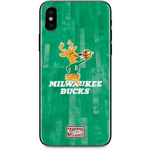 NBA Milwaukee Bucks Hardwood Classics iPhone XS Skin