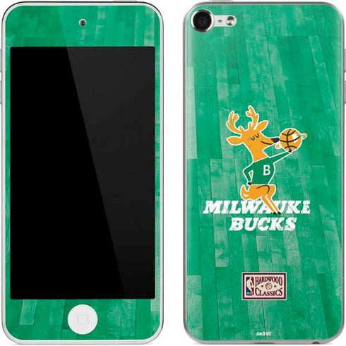 NBA Milwaukee Bucks Hardwood Classics Apple iPod Skin