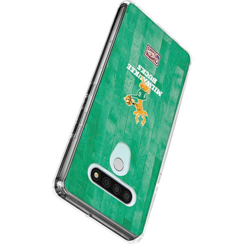 NBA Milwaukee Bucks Hardwood Classics LG Stylo 6 Clear Case