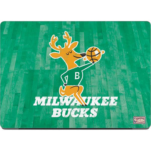NBA Milwaukee Bucks Hardwood Classics MacBook Pro 14in (2021-24) Skin