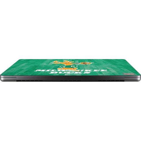 NBA Milwaukee Bucks Hardwood Classics MacBook Pro 14in (2021-24) Skin