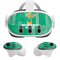 NBA Milwaukee Bucks Hardwood Classics Meta Quest 3 Skin