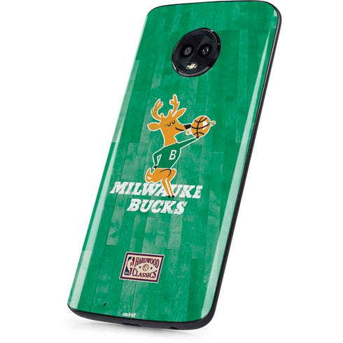 NBA Milwaukee Bucks Hardwood Classics Moto G6 Skin