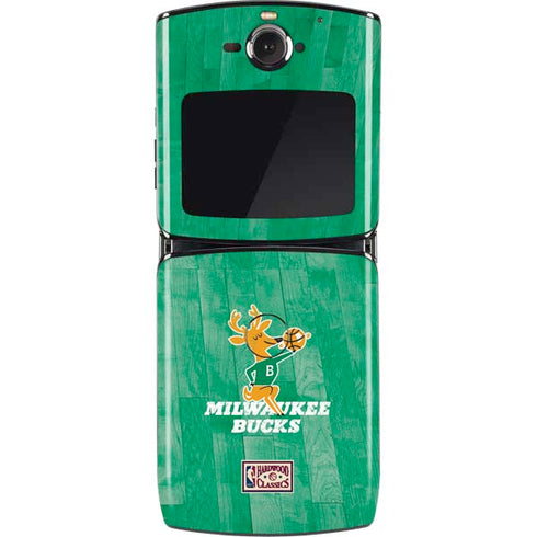 NBA Milwaukee Bucks Hardwood Classics Motorola RAZR Skin
